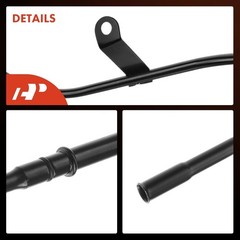 A-Premium 23.25 in Engine Oil Dipstick Tube – Metal Compatible with Chevrolet,