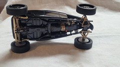 Cool Custom built up 1930-32 Ford Pro Touring Roadstr model car Gloss black 1/25