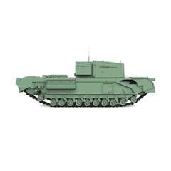 Model Kits 1/35 1/48 British A22D GC MkI Churchill Tank Destroyer