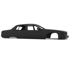 1/25 Scale Resin 1993 Cadillac Fleetwood Body 3D Printed