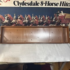 vtg AMT Budweiser Clydesdale 8-horse hitch Model Kit ERTL Unbuilt Sealed Bags
