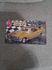 AMT 1967 67 Chevy Chevelle Pro Street 1/25 Model Kit New Sealed 2021 See Photos
