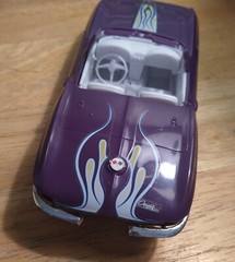 TM GM Purple Plastic ST Vette 6 3/4 in long