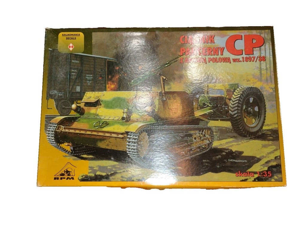 Polish artillery tractor 1/35 RPM