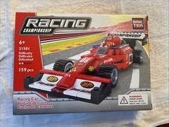Brictek Car Model Kit Red Racer Racing Championship NIB Never Opened