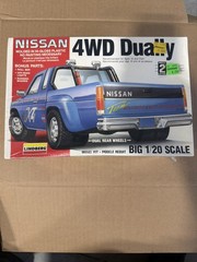 HTF Lindberg 1/20 Scale Nissan Hardbody 4WD King Cab Dually Pickup Truck Model