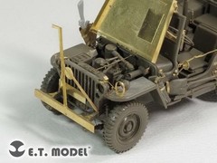 ET Model E35126 1/35 WWII US Willys MB Jeep Detail Up Set for Tamiya 35219