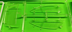 REVELL 1/24 1984 Porsche 911 Carrera 3.2 Coupe Slot Car Body Glass Revell Model