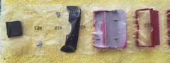 AMT CustomShop 1958 Ford Edsel Black Red Top Un-Built 1/25~No Box ~Parts bagged