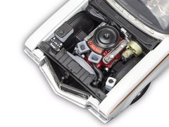 Revell 85-4522 1970 1:24 scale, [‘white’, ‘trans red’, ‘clear’, ‘chrome’]