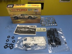 REVELL MONOGRAM model car kit #6 FORD GT #565 (gt40 Le Mans race) New Open Box