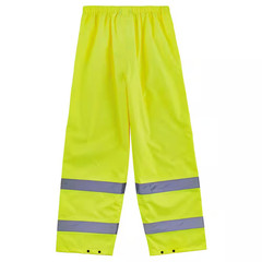 Glowear 8916 Men’S 5XL Lime Lightweight Hi-Vis Class E Rain Pants