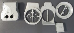 Takom 1/35th Scale Chieftain Marksman SPAAG – Turret Parts from Kit No. 2039