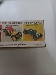 Toy Model Car, 1930 4 1/2 Litre Bently By MPC, VINTAGE BUT NEW IN BOX