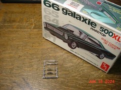 AMT 1966 Ford Galaxie 500 XL Bumperettes 1/25 1292