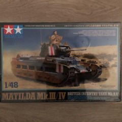 Tamiya 1/48 British Matilda Mk.III/IV Plastic Model Kit. New! Shrink-wrapped!