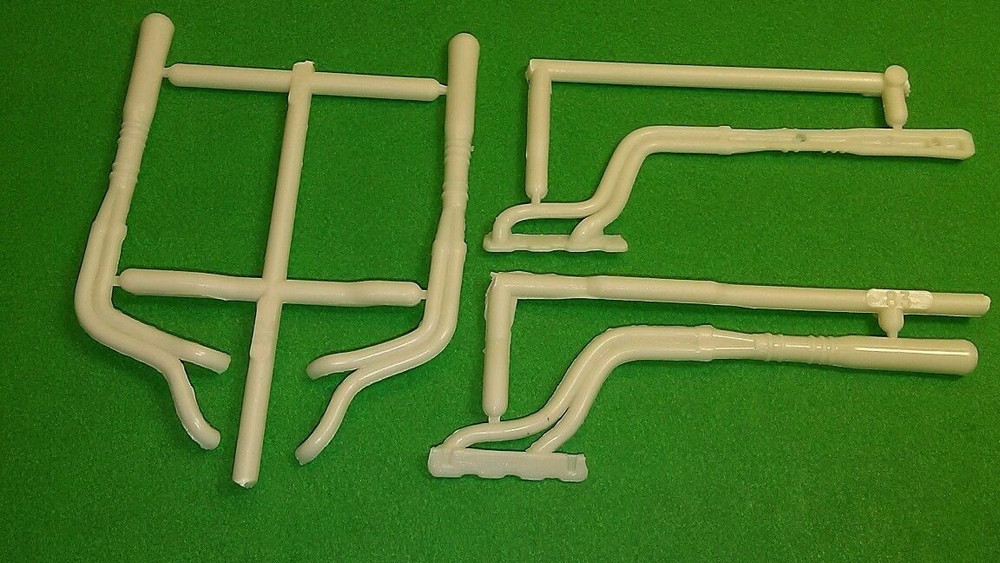1967 Chevelle SS 1/25 Long Tube Headers Big Small Block 350 427 454 Drag Car AMT