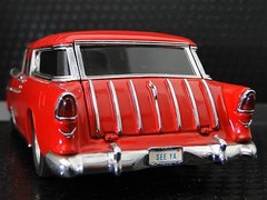 Chevrolet 55Chevy57 Nomad Custom Built Metal Body Model Car1955Wagon1957