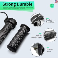 Electric Bike 20X Full Half Twist Throttle Right Handle Throttle 3PIN Female