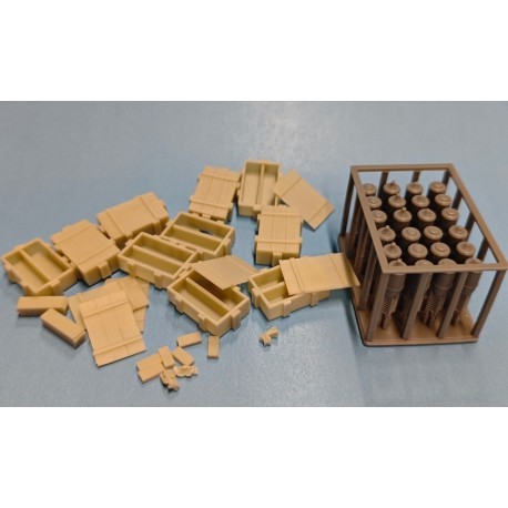 Resicast 1/35 Newton Mortar 6inch Ammo