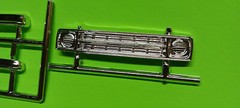 77 1977 Ford E150 Econoline Van Surfer 1/25 AMT Chrome Grill Bumpers Front Back