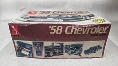 LOOK AMT ERTL 58 CHEVROLET IMPALA COUPE SCALE 1/25 MODEL KIT OPEN BOX
