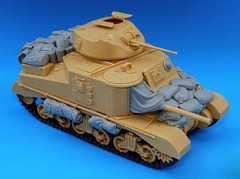 1/35 Scale Die-Cast Resin Model Assembled Kit M-3 Grant Tank Accessories Set …