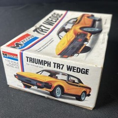 Triumph TR7 Wedge in 1/24 scale by Monogram from 1977