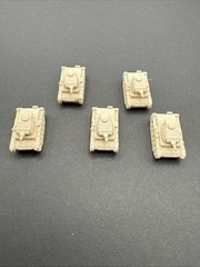 German Panzer Mini Tank, 3D Printed , 1/150 Scale, PLA Plus Beige/Tan