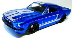 Ford Mustang GT1 24Shelby18Cobra Jet Race Car1969Custom Built12Metal Model1967