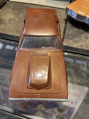 1971 Plymouth roadrunner promo amt Brown 1:25 Scale Model Car Rare Missing Seat