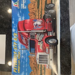 Italeri Peterbilt 377 A/E Chrome Rear Tire Front & Back Mud Flaps 1/24