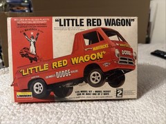 Vintage Lindberg Little Red Wagon 1/25 Open Box