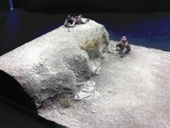 1/35 Scale Military Diorama Base Terrain Display Model Soldiers Figures Diecast