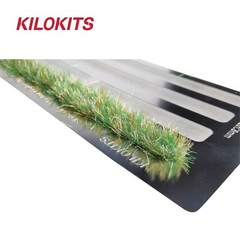 KILOKITS 2PCS Static Grass Planting Template Tool Railway Scenery 1/35 1/72 1/87