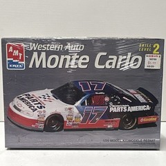 AMT Ertl Western Auto Monte Carlo #17 NASCAR Stock Car 1:25 Kit Skill 2 8404
