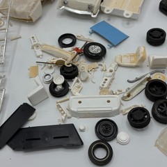 Vintage Model Car Parts Lot Bodies Interiors Decals AMT MPC 60s 70s