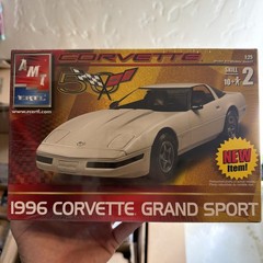 🚨Amt🏁1996🏆Corvette🏁Grand🏁Sport🔥1/25 Model Factory Sealed