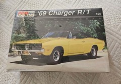 Revell Pro Modeler 5937 Scale ’69 Dodge Charger R/T Plastic Model Kit Sealed