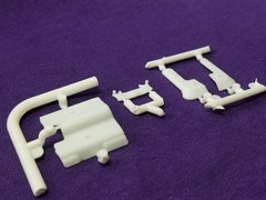 2021 Dodge Charger TRANSMISSION CROSSMEMBER & SHIELDS from 1:25 AMT Model Kit
