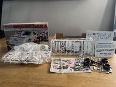 Monogram Davey Allison #28 Havoline Thunderbird Stock Car Open Box Complete Kit