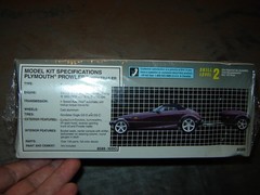 Amt Ertl 8588 Model Kit 1997 Prowler w/trailer Factory Sealed 1/25 scale 1997