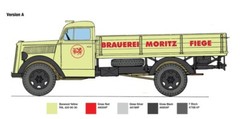 Italeri 1/24 Opel Blitz Classic Military Vehicle ITA3960