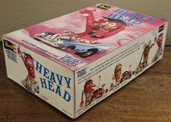 Vtg REVELL FREAKY RIDERS Model Kit Heavy Head Complete? & Unbuilt w/ Box
