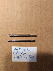 AMT CUSTOM SIDE PIPES 1 11/16″ LONG NEW! 1/25