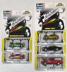 2002 Revell 1st Edition THE FAST AND THE FURIOUS 5 Car Set BRAND NEW SEALED