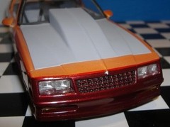 Resin Outlaw Hood ’86 Monte Carlo! Revell, Monogram and ’87 Aeroback 1/24.
