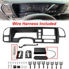 Double Din Dash Panel Compatible with 1995-2002 GMC Sierra Chevy Silverado C/K T