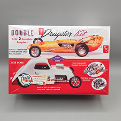 AMT Double Dragster kit Trophy Series 1:25 Detailed Model Kit AMT-646 Sealed NEW