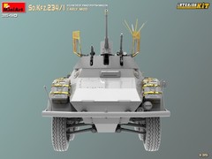 MiniArt 1/35 German Sd.Kfz. 234/1 Early Model Interior Kit #35410